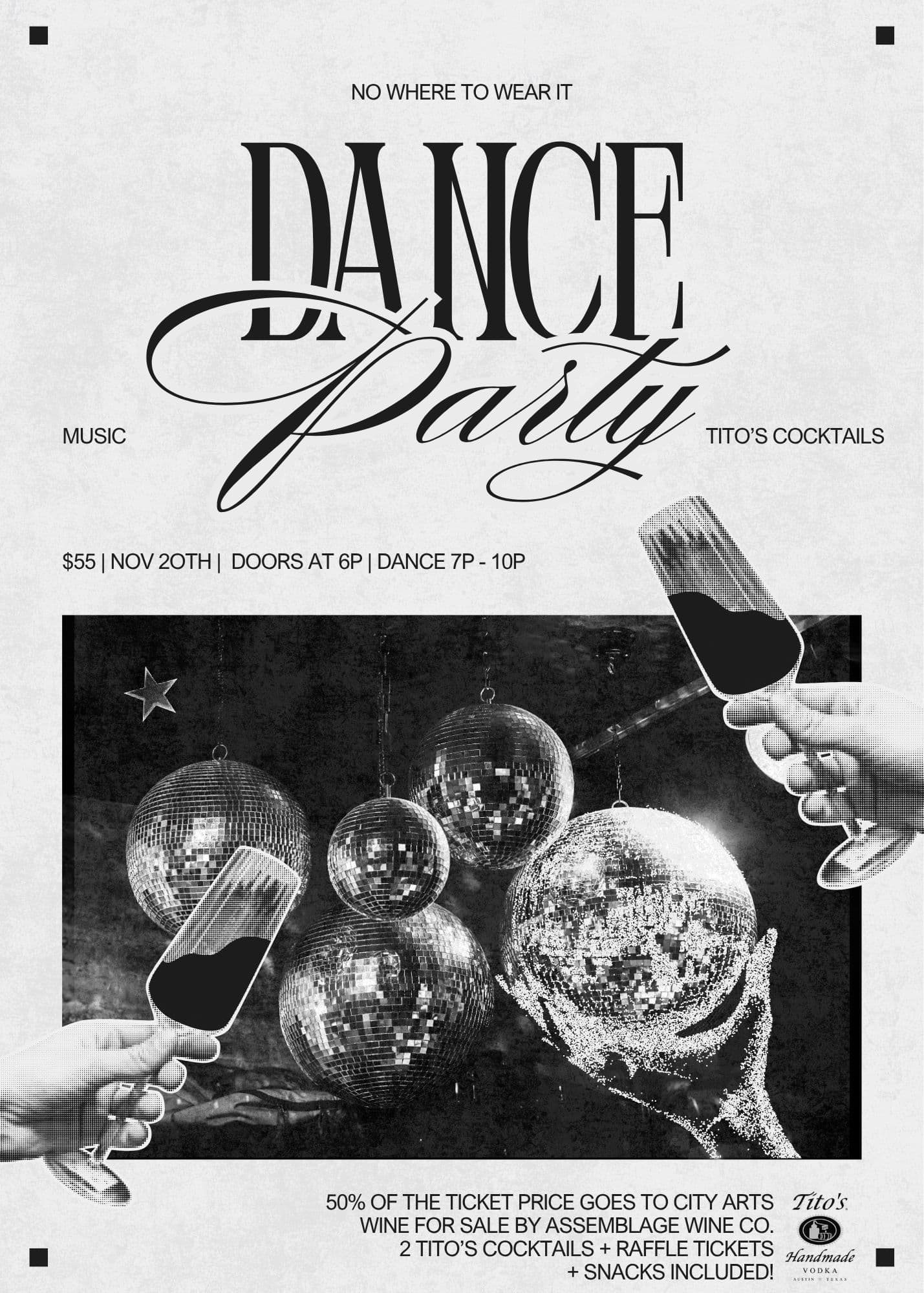 Nowhere to Wear It Dance Party